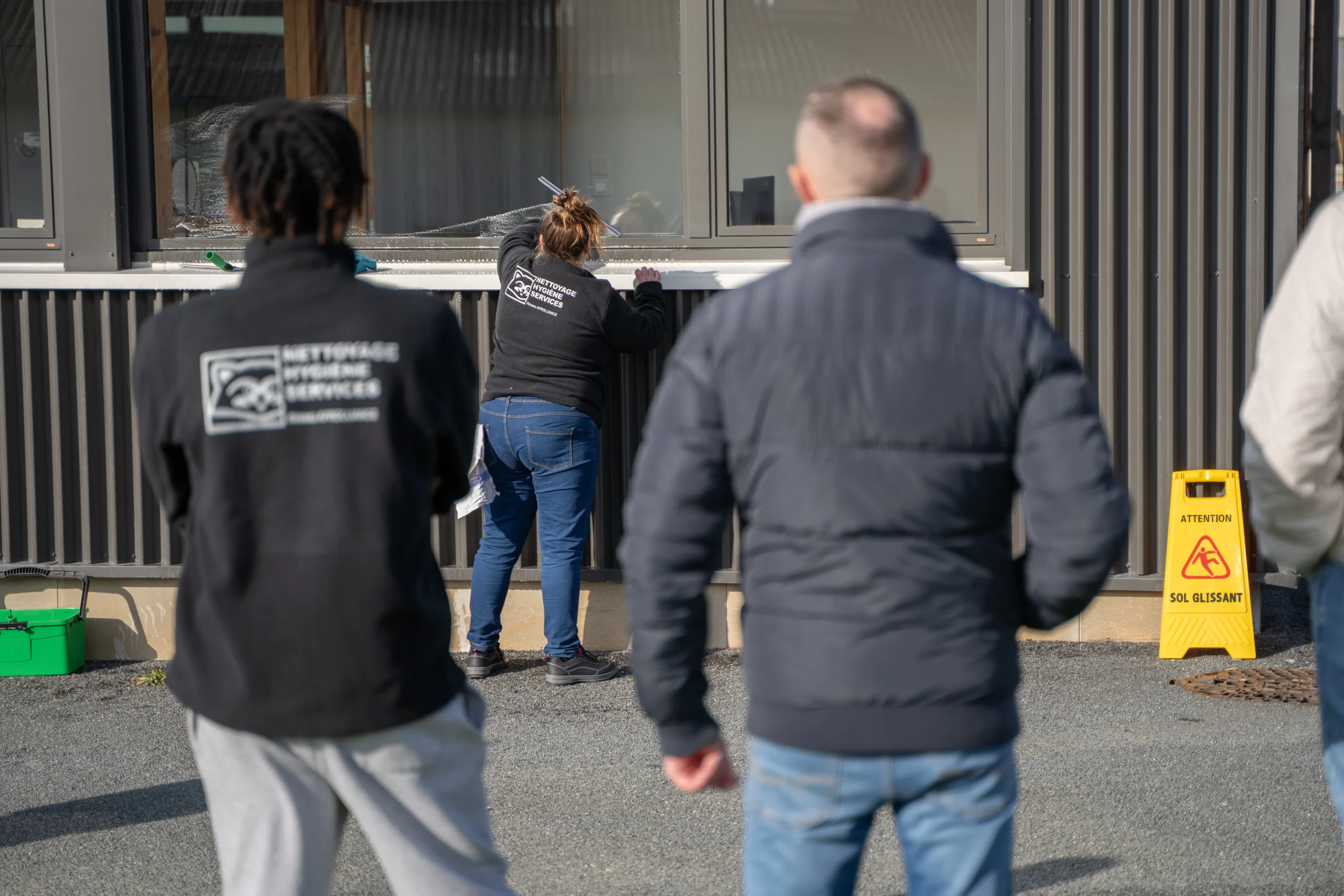 Formation vitrerie de plain pied et en hauteur au sein du réseau APROLLIANCE